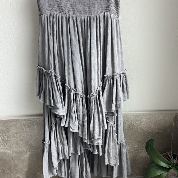 Free People Convertible Skirt (Dress/Skirt) – Gravel, Size S - Picture 2 of 7
